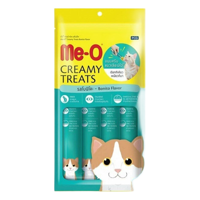 Me O Creamy Kurutulmuş Ton Balığı Kedi Ödülü (4 X 15 G)