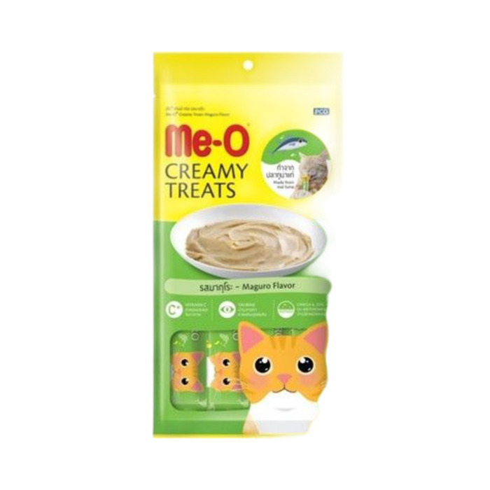 Me O Creamy Mavi Yüzgeçli Orkinos Kedi Ödülü (4 X 15 G)