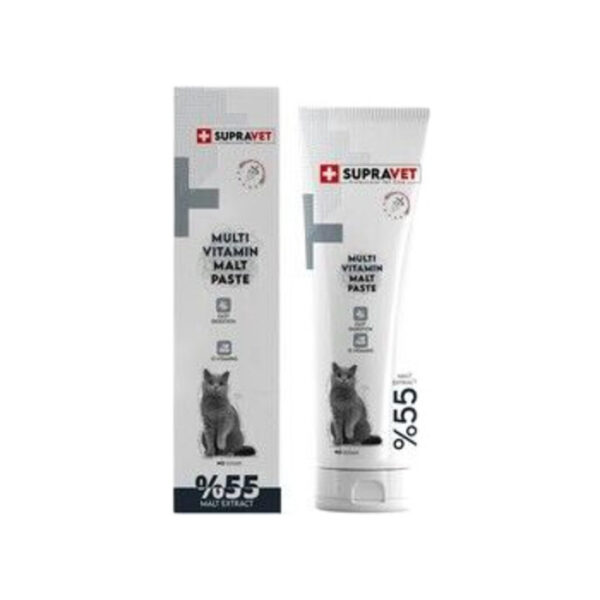 Supravet Multivitamin Malt Paste Kedi Macunu 100 Gr