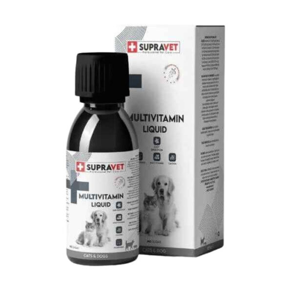 Multivitamin Sağlıklı Kedi Ve Köpekler İçin Sıvı Damla 100 Ml