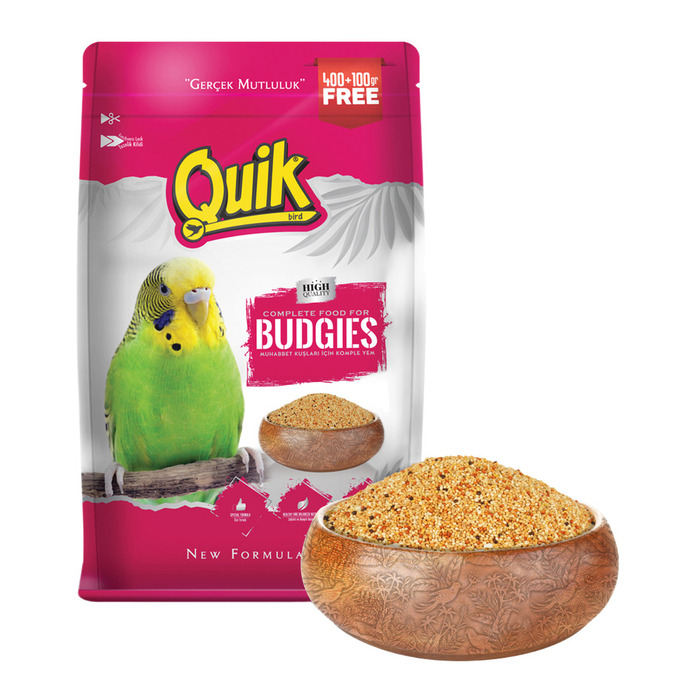 Budgıes Muhabbet Kuşu Yemi 500 Gr