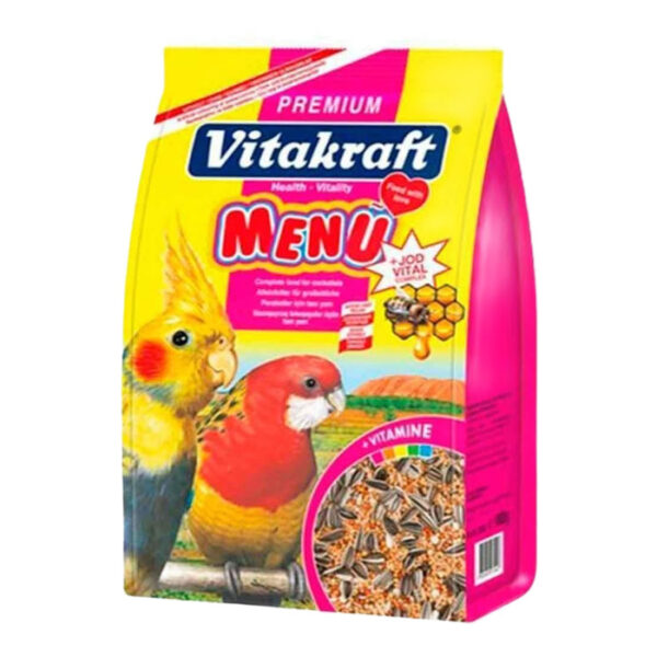 Premium Menü Jod Vital Paraket Yemi 1 Kg