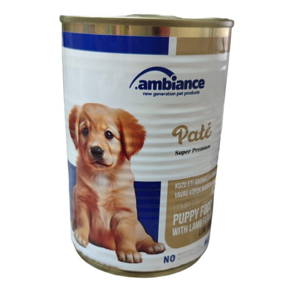 Kuzu Eti Aromalı Pirinçli Komple Yavru Köpek Maması 415 Gr