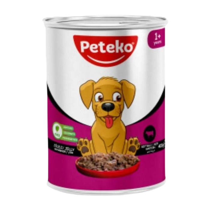 Biftekli Yetişkin Ezme Köpek Maması 400 Gr