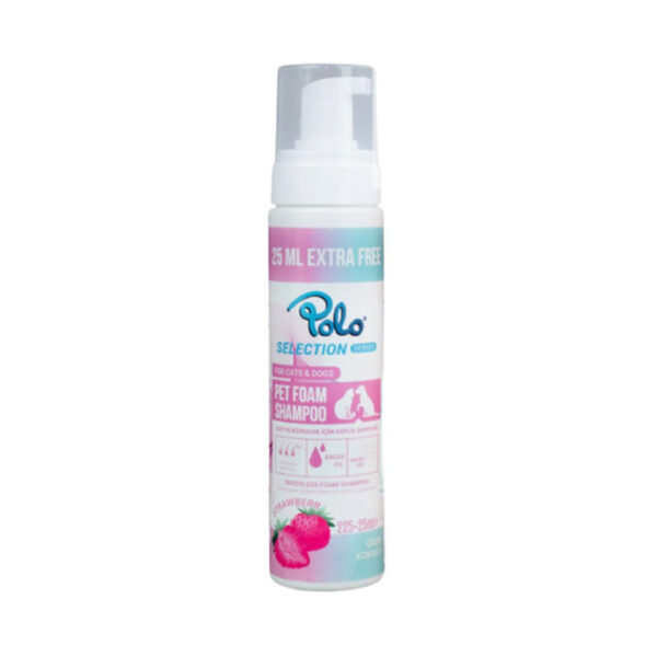 Selection Kedi Ve Köpekler Için Çilek Kokulu Köpük Şampuan 225+25 Ml