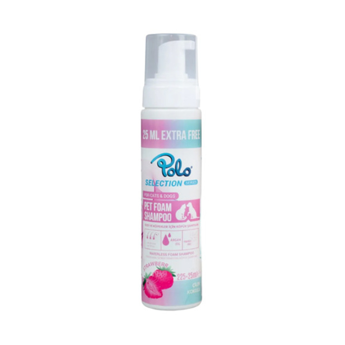Selection Kedi Ve Köpekler Için Çilek Kokulu Köpük Şampuan 225+25 Ml