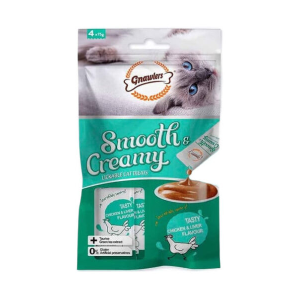 Krema Kedi Ödülü Tavuklu Ciğerli 4x15 Gr