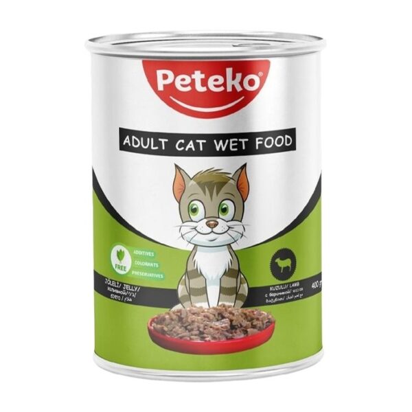 Kuzulu Kedi Konserve Maması 400 Gr
