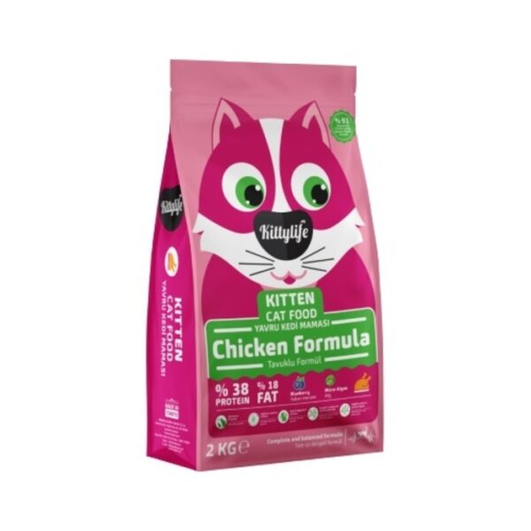 Kitten Tavuklu Yavru Kedi Maması 2 Kg