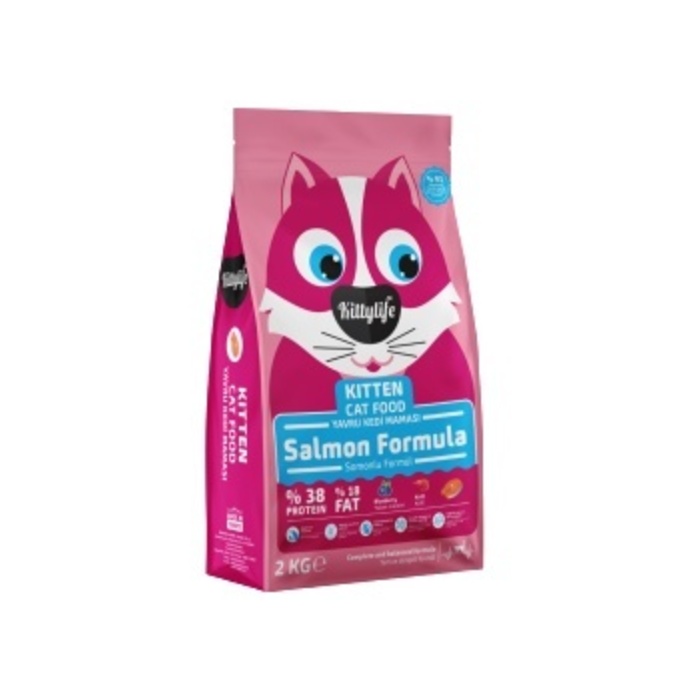 Kitten Somonlu Yavru Kedi Kuru Maması 2 Kg