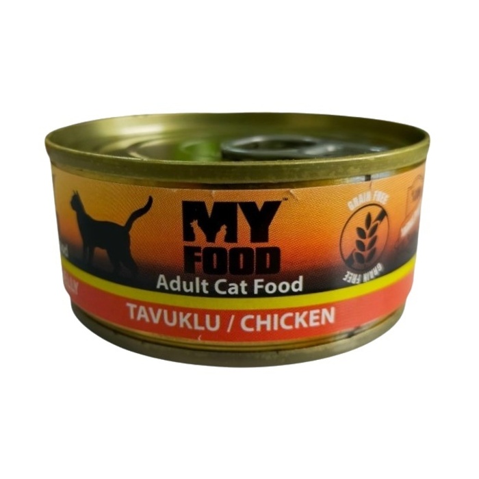 Tavuklu Kıyılmış Yetişkin Kedi Konservesi 100 Gr
