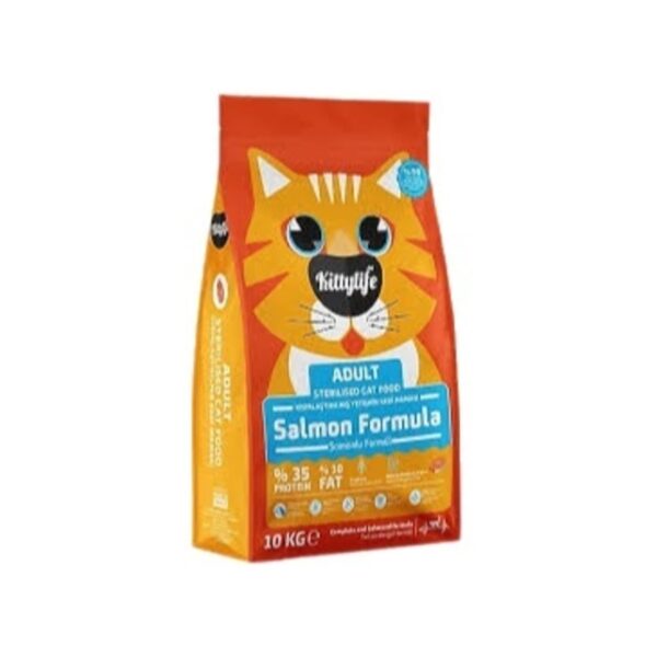 Kısır Somon Kedi Maması Açık