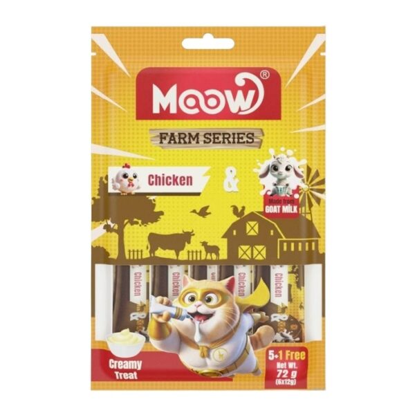 Tavuklu Keçi Sütlü Kedi Krema Ödülü 6x12 Gr