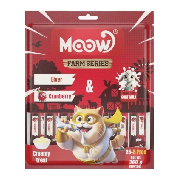 Ciğerli&kızılcıklı Keçi Sütlü Kedi Krema Ödülü 30x12 Gr