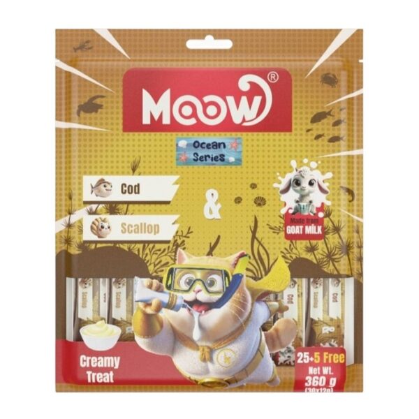 Morina Balıklı&deniz Taraklı Keçi Sütlü Kedi Krema Ödülü 30x12 Gr