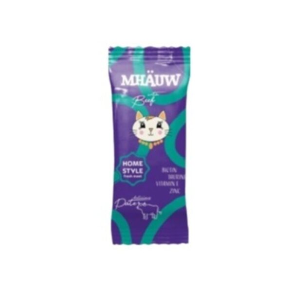 Mhauw Pouch Pate Beef Kedi Yaş Maması 80 Gr