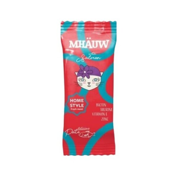 Mhauw Pouch Pate Salmon Kedi Yaş Maması 80 Gr