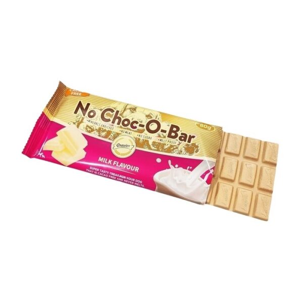 No Choc o Bar Süt Aromalı Çikolata Köpek Ödülü 80 Gr